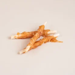 My favourite DOG Twisted Rawhide Sticks Chicken