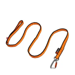 Non-stop dogwear Bungee Leash Orange