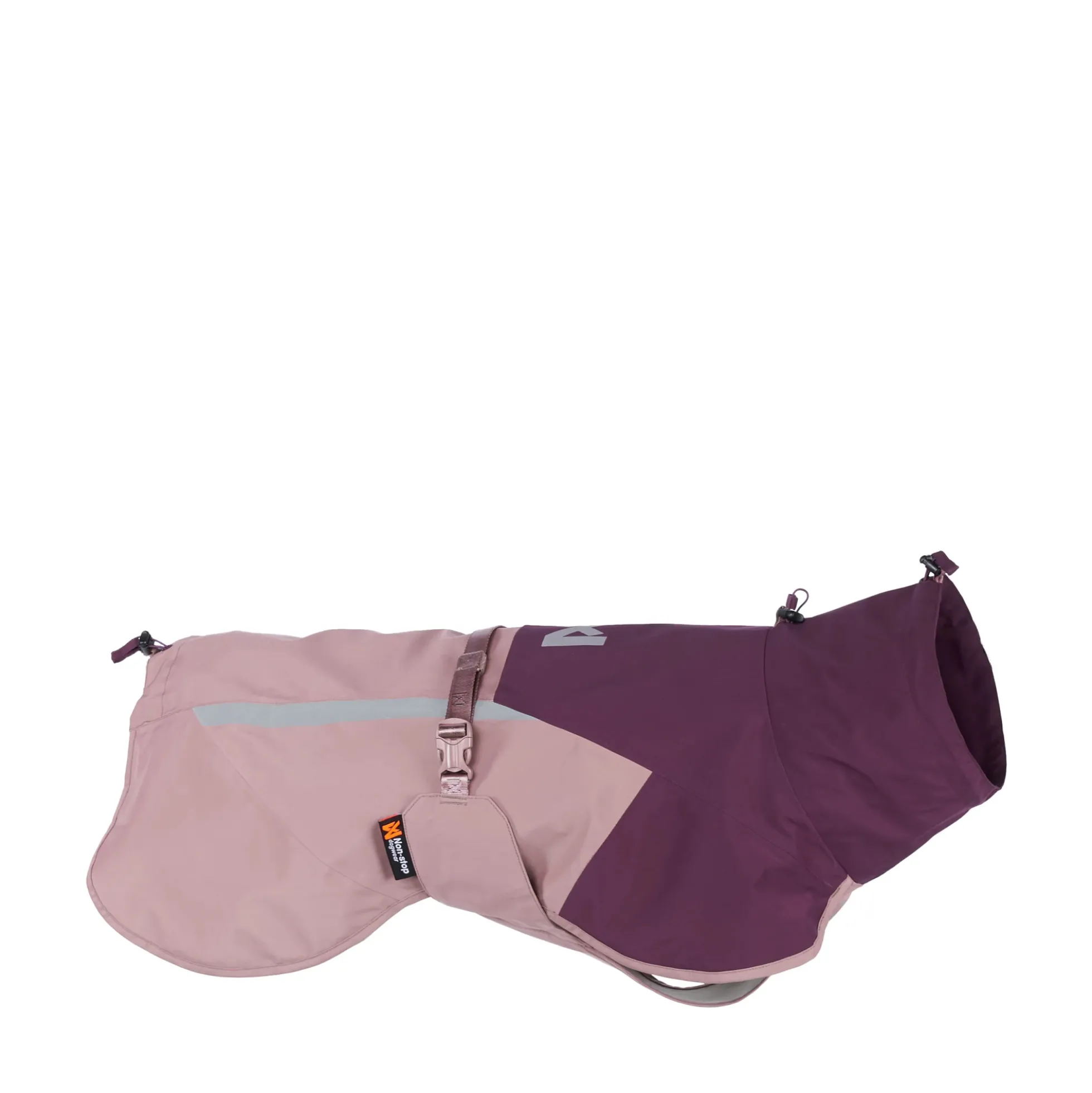 Non-stop dogwear Fjord Raincoat 2.0 Mauve