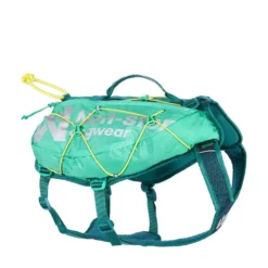 Non-stop dogwear Trail Light Dog Backpack Teal
