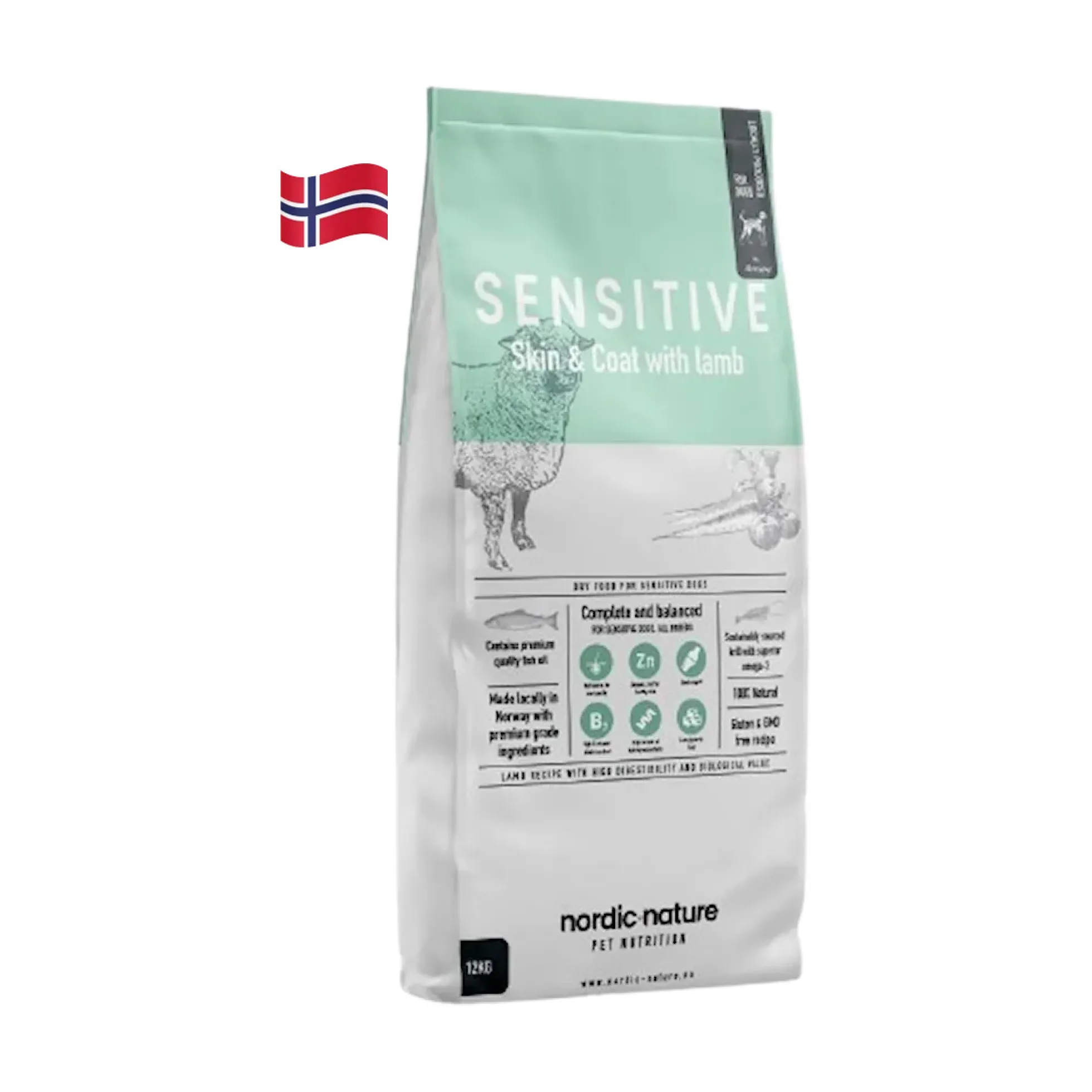Nordic Nature Sensitive Skin & Coat Lamb All Breed