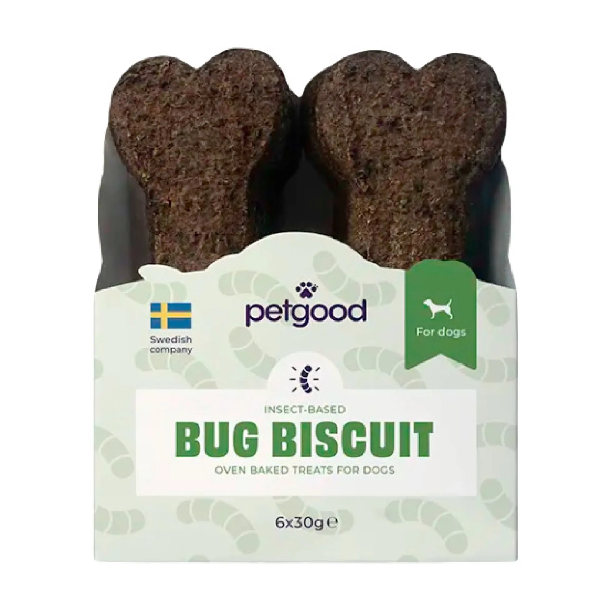 Petgood Insektsbaserade Hundkex 6-pack