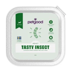 Petgood Insektsbaserat Våtfoder för Vuxna Hundar