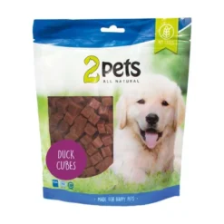 2pets Dogsnack Cubes Duck