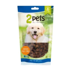 2pets Dogsnack Mini Cubes Chicken