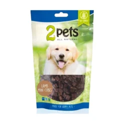 2pets Dogsnack Mini Cubes Lamb