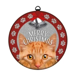 Plenty Gifts Juldekoration med Kattmotiv Merry Christmas