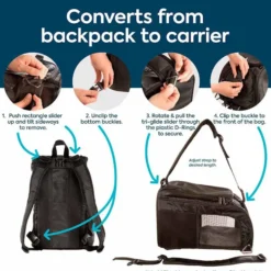 Sherpa Deluxe Pet Carrier & Backpack