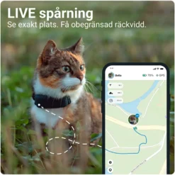 Tractive GPS för Katt Mini med Aktivitetsspårning