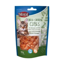 TRIXIE Cheese Chicken Cubes Kattgodis