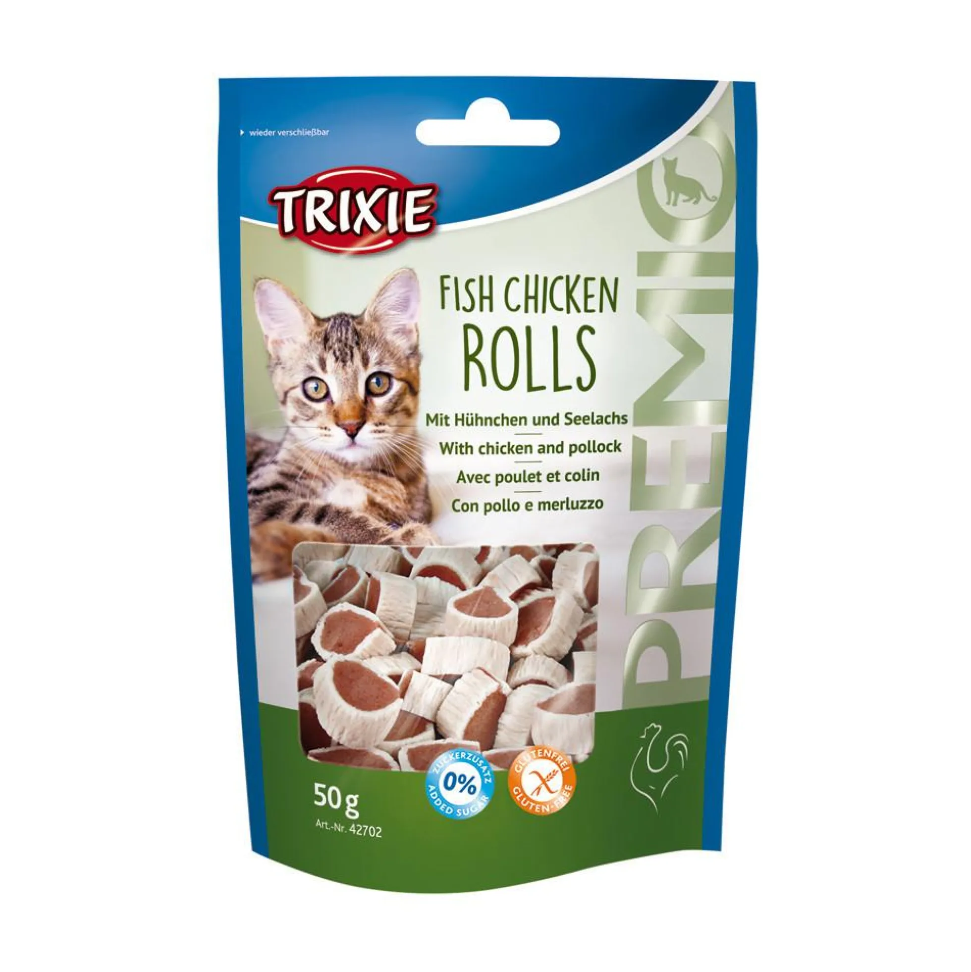 TRIXIE Fish Chicken Rolls