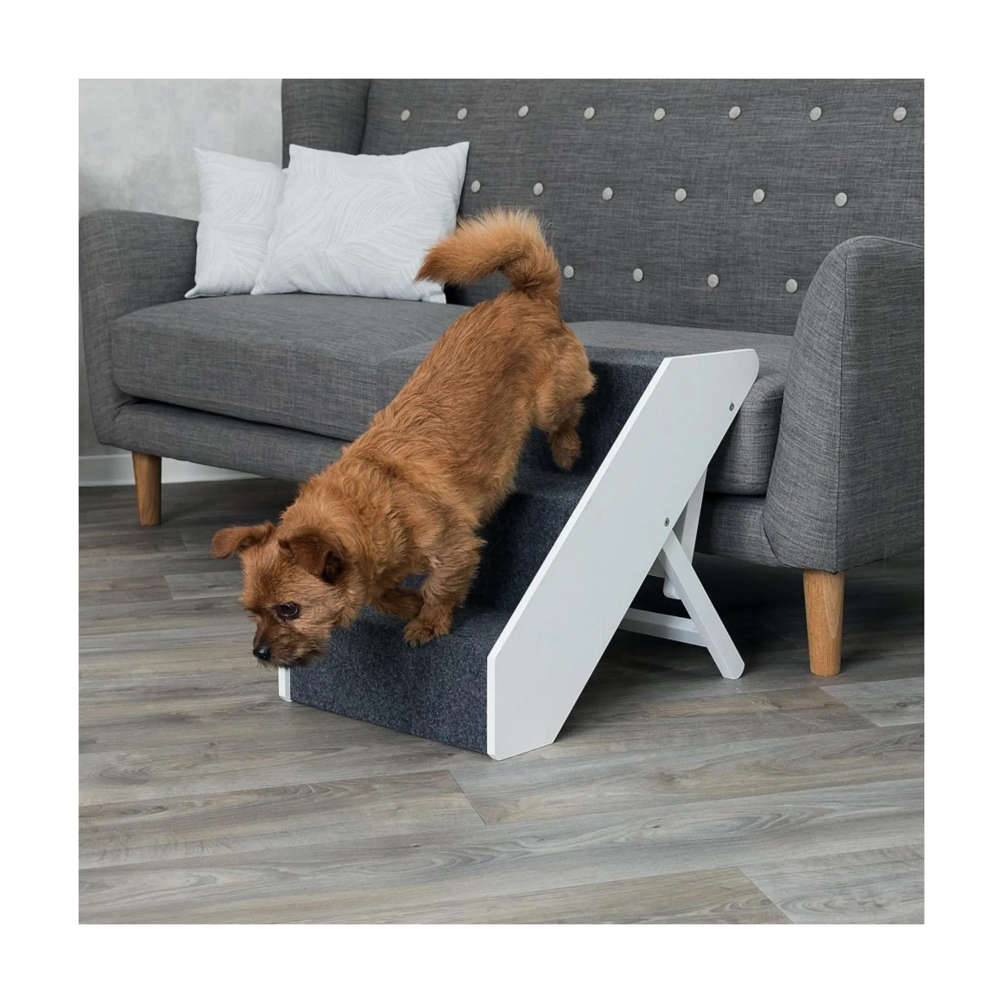 TRIXIE Justerbar Hundtrappa