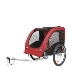 TRIXIE Röd Cykelvagn för Hund