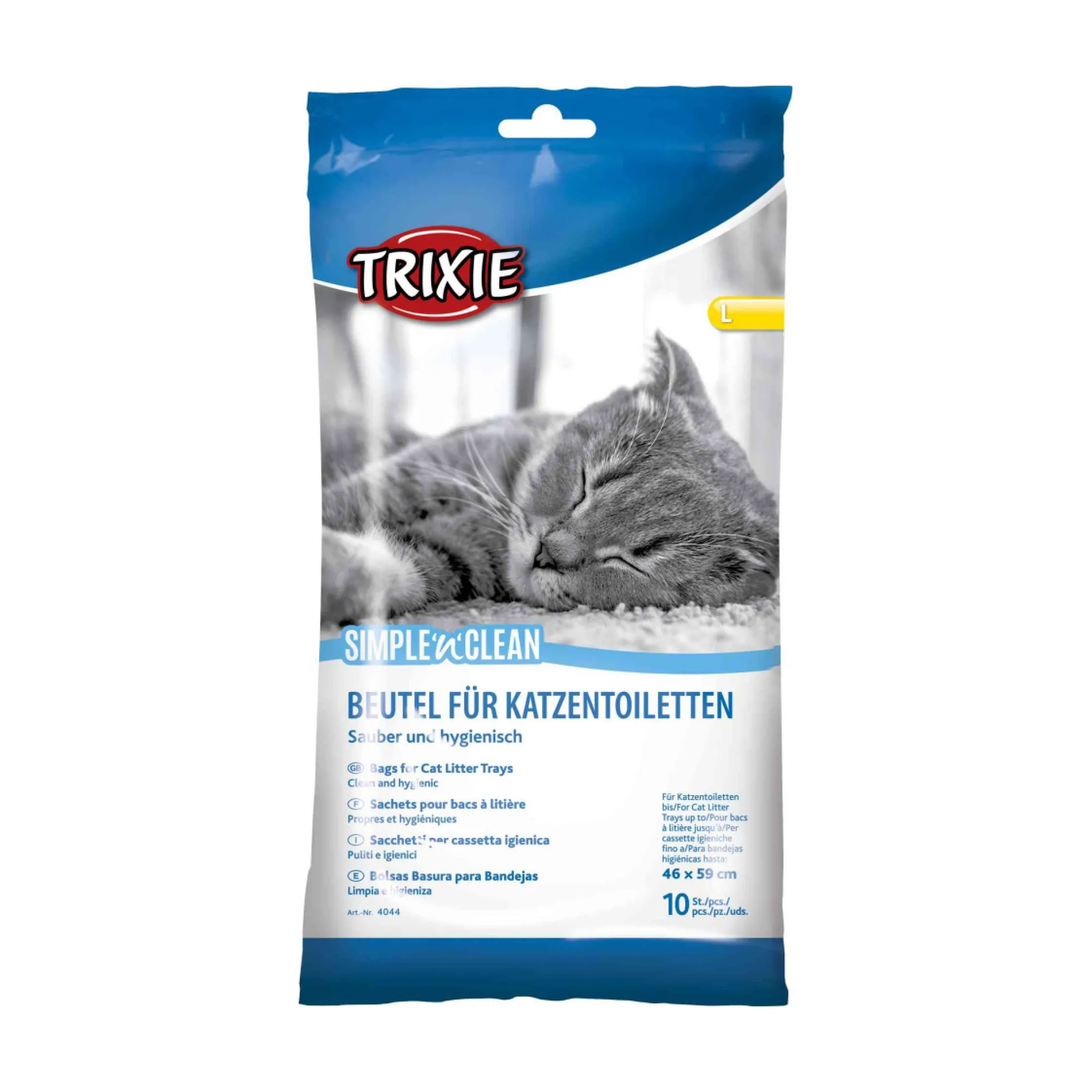 TRIXIE Simple'n'Clean Kattlådepåsar 10-pack