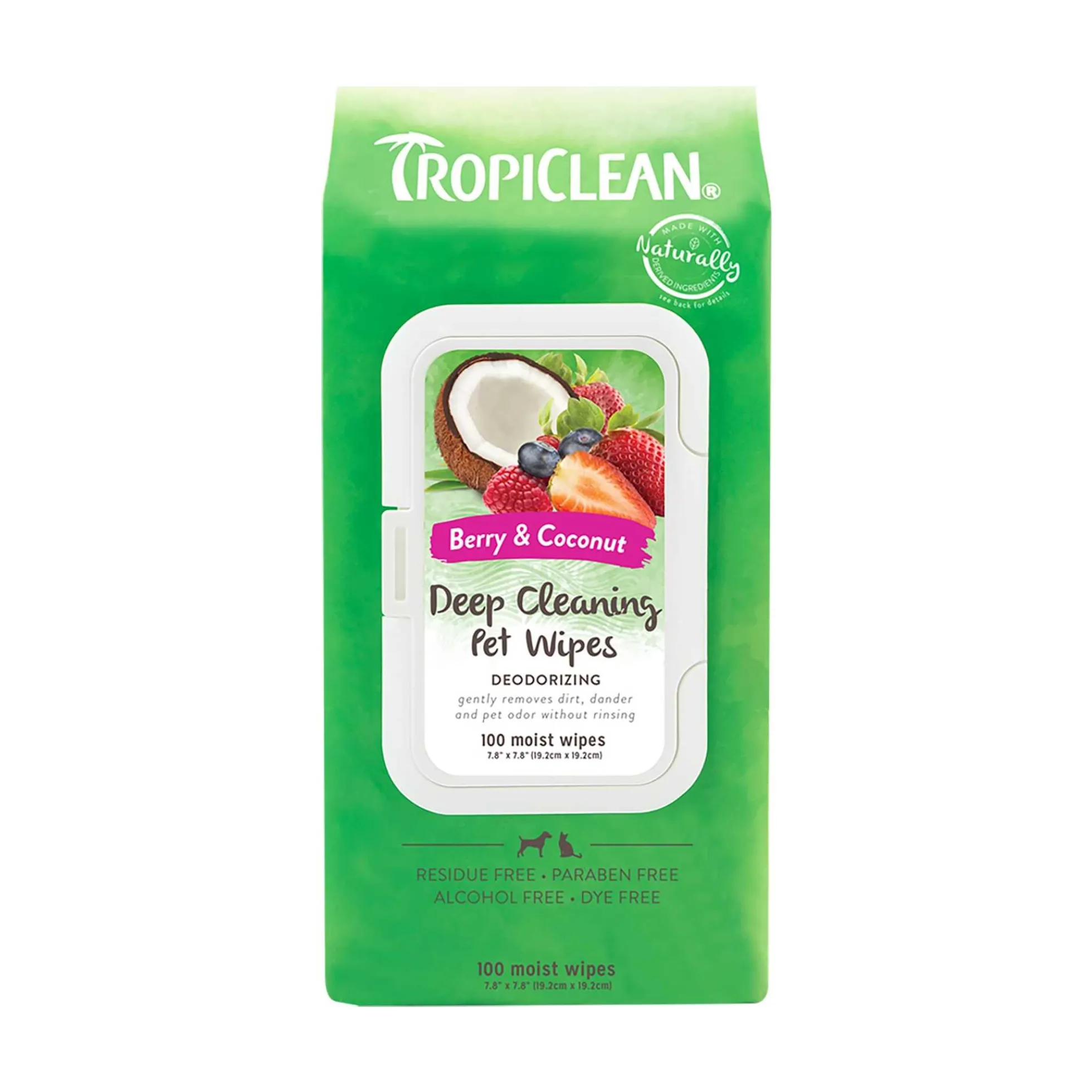 Tropiclean Deep Cleaning Wipes