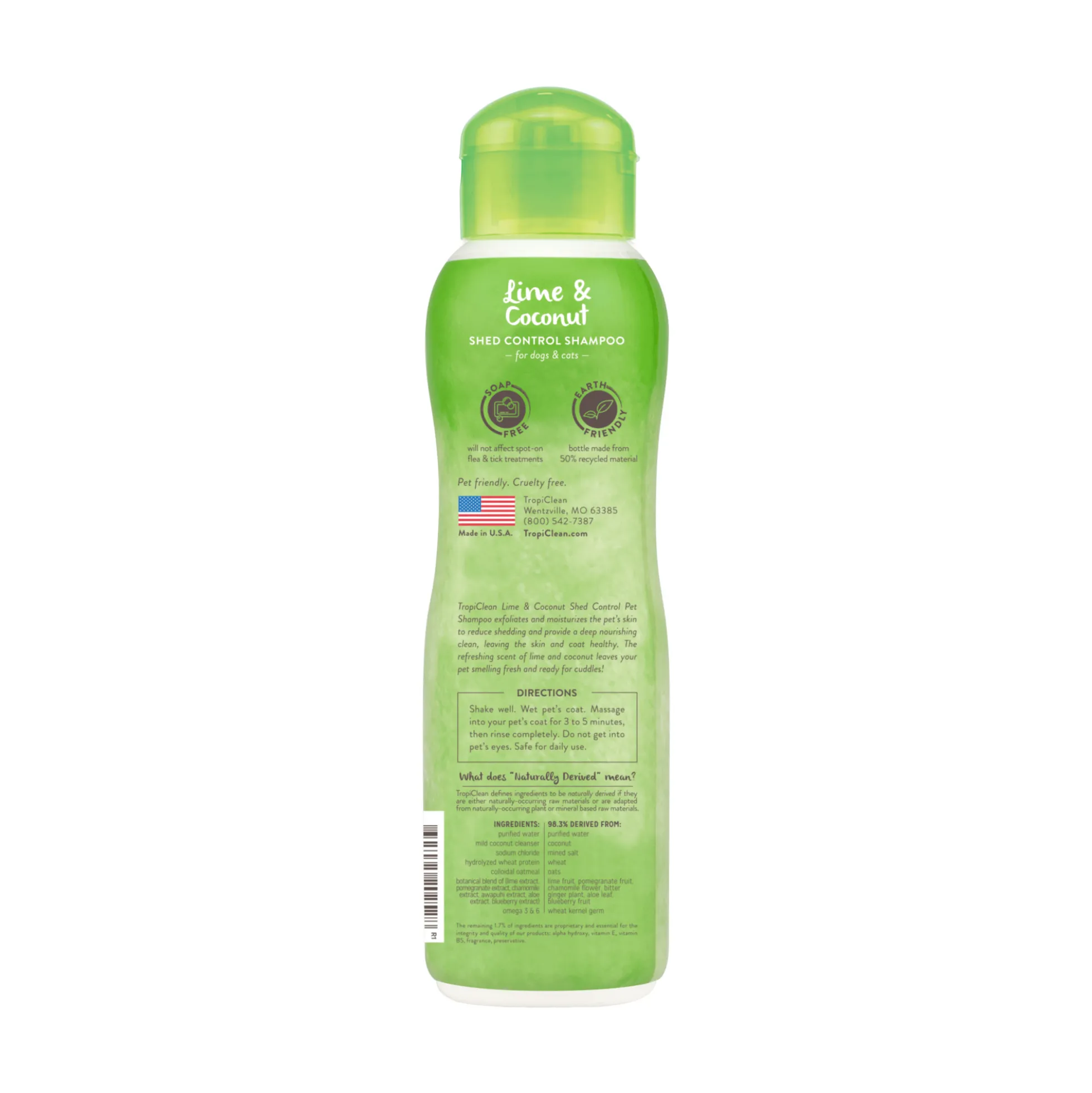 TropiClean DeShedding Shampoo