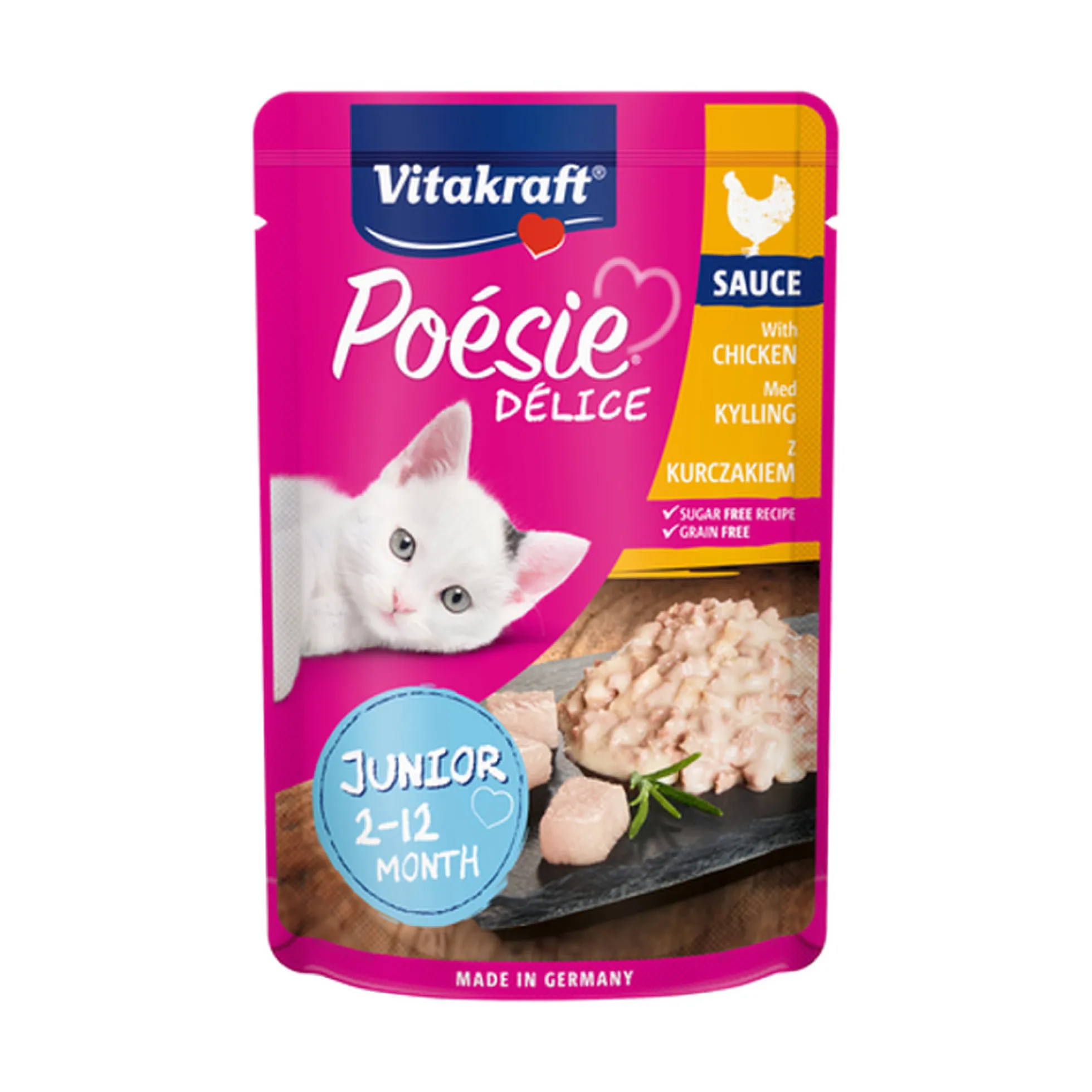 Vitakraft Poesie Delisauce Chicken Junior