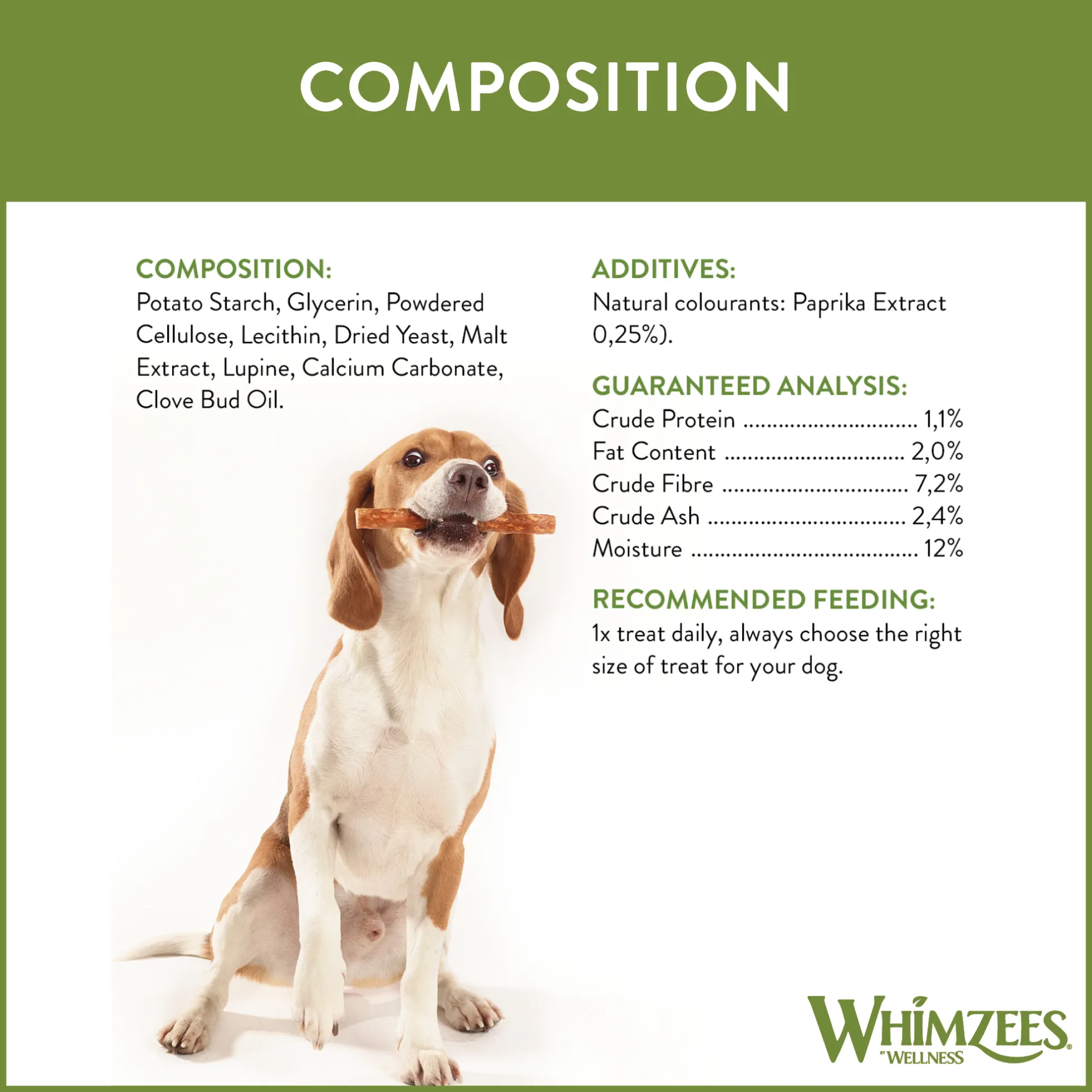 Whimzees 1-pack Veggie Sausage