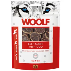 WOOLF Classics Beef Sushi with Cod