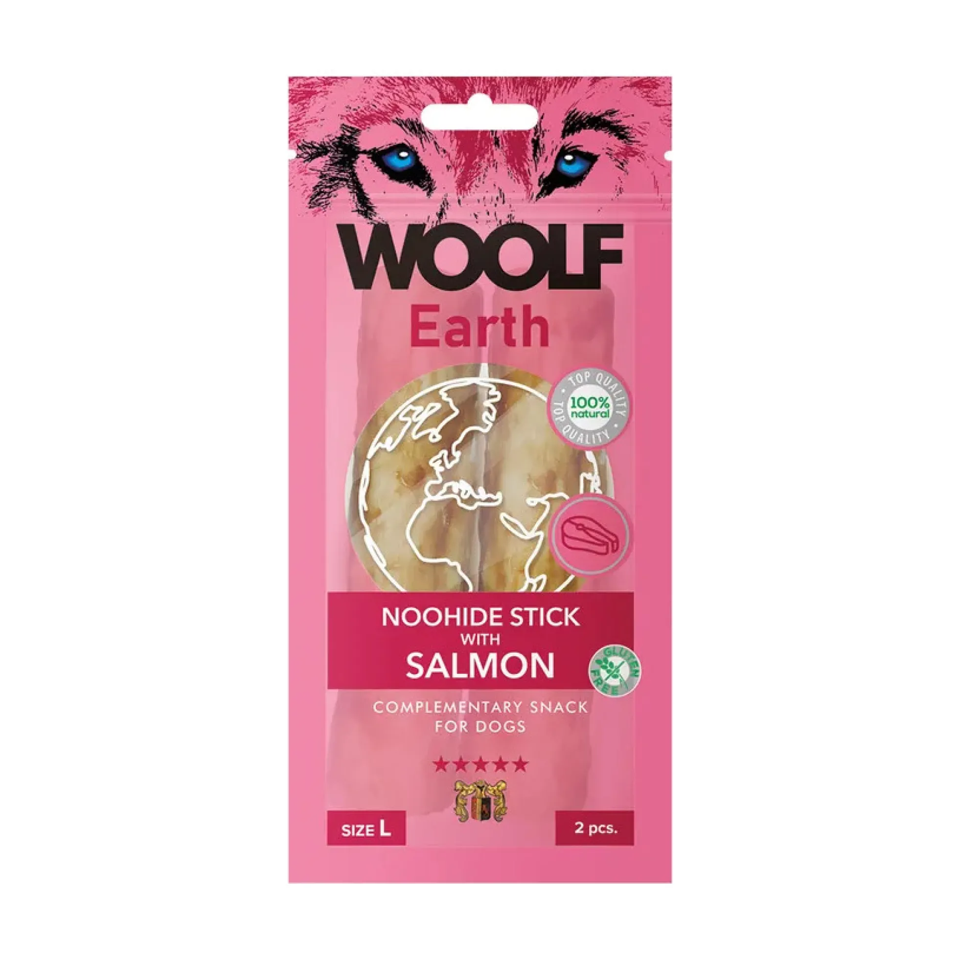 WOOLF Earth Noohide Stick Salmon