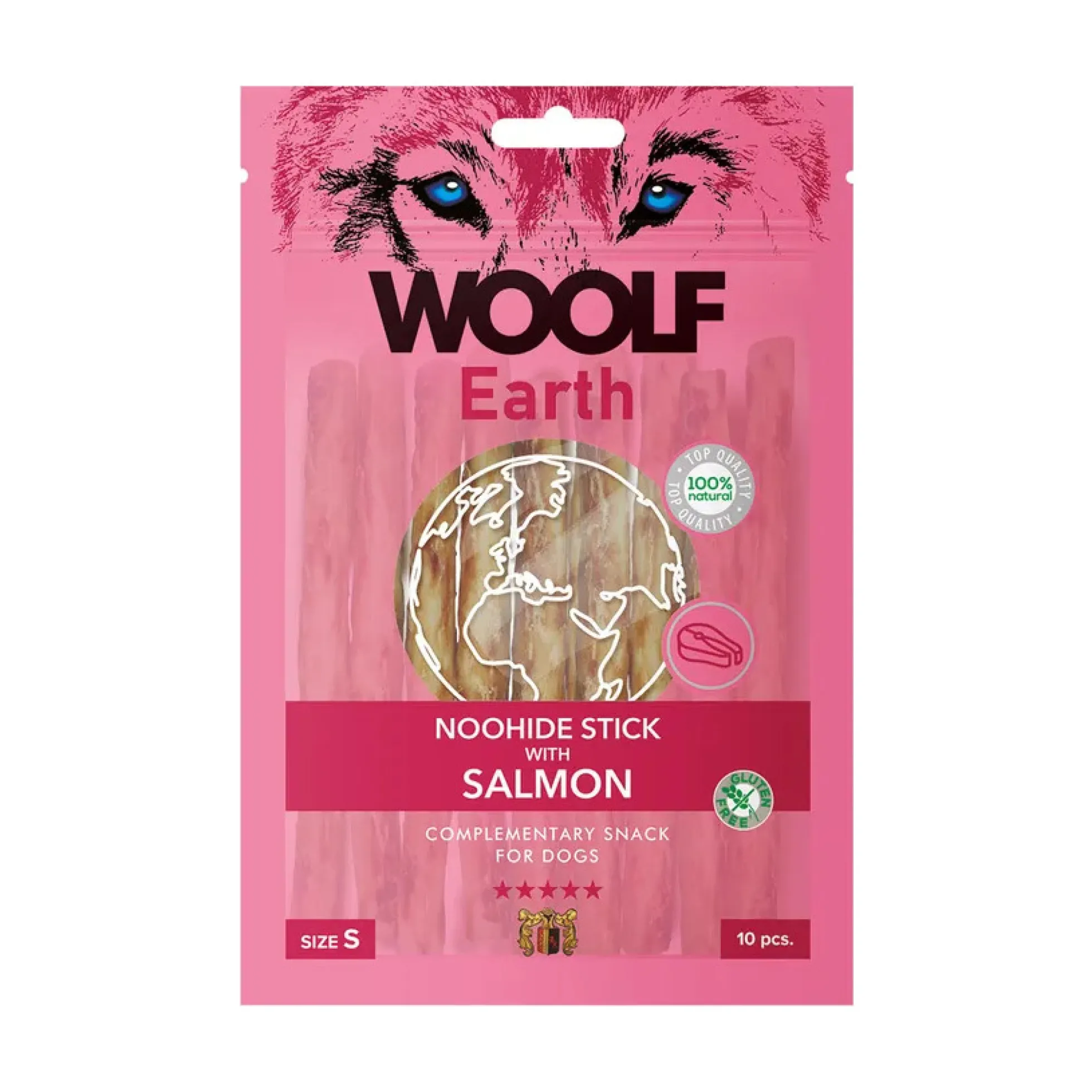 WOOLF Earth Noohide Stick Salmon