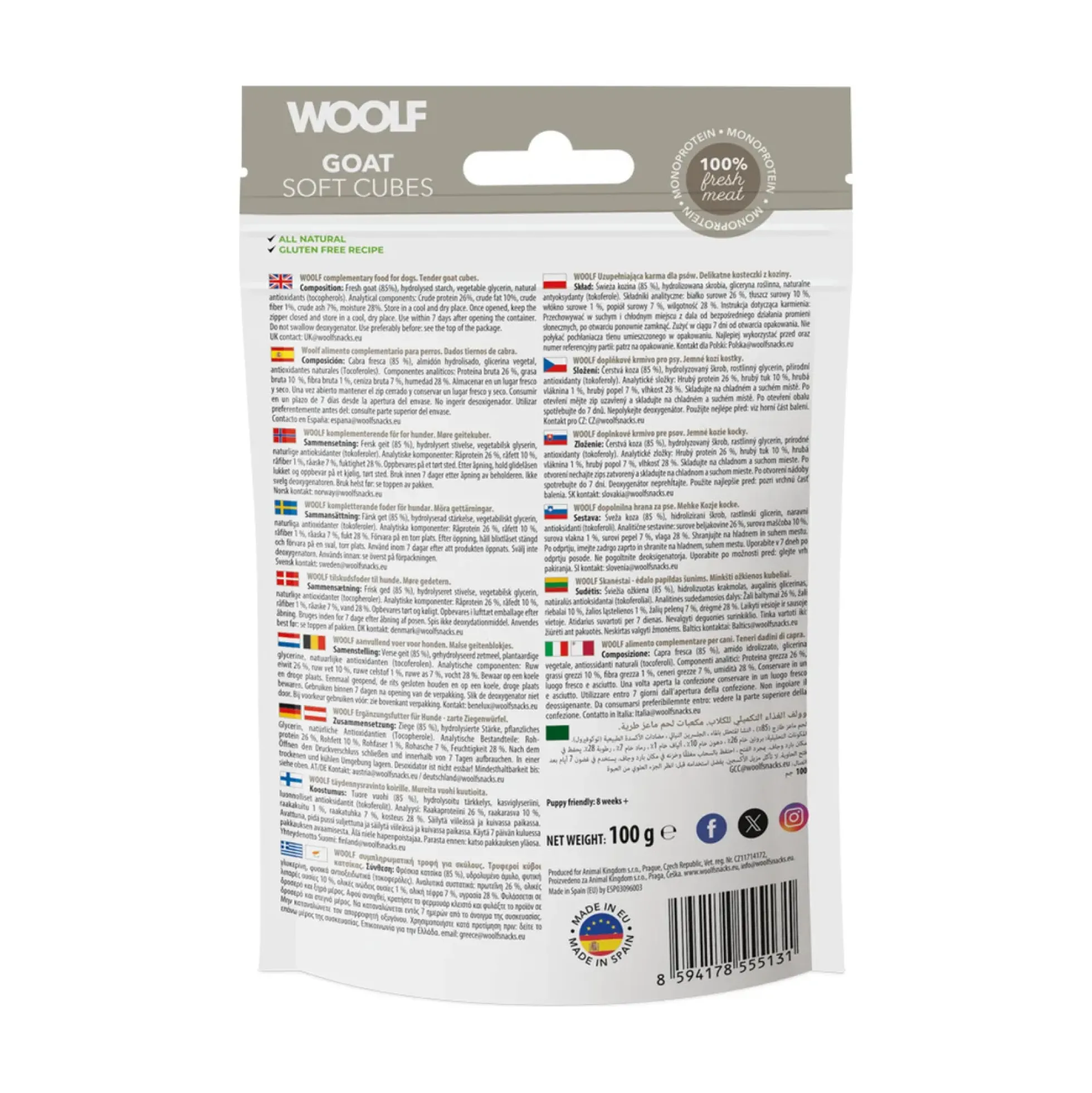 WOOLF Soft Cubes Goat