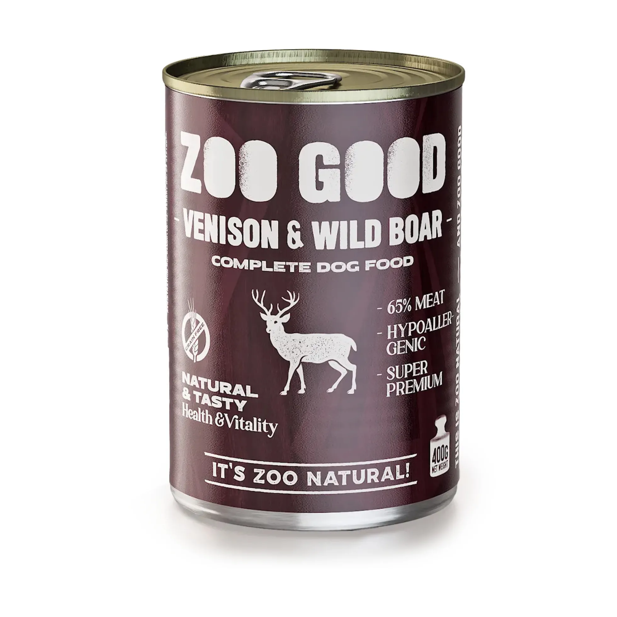 ZOO GOOD Adult Venison & Wild boar